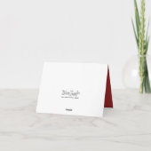 Cartes Pour Fêtes Annuelles Jingle (Dos)