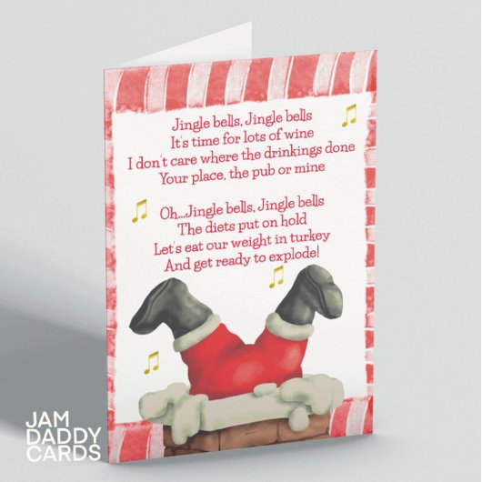 Cartes Pour Fêtes Annuelles Jingle Bells