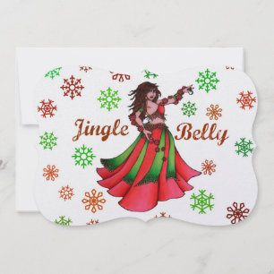 Cartes Pour Fêtes Annuelles Jingle Belly