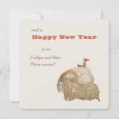 Cartes Pour Fêtes Annuelles John Bauer Christmas Yule chèvre Julbocken CC1029 (Dos)