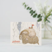 Cartes Pour Fêtes Annuelles John Bauer Noël Julbocken Yule chèvre CC1026 (Debout devant)