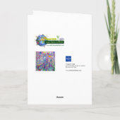 Cartes Pour Fêtes Annuelles John Dyer Art Card Tropical House avec Sloth (Dos)