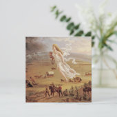 Cartes Pour Fêtes Annuelles John Gast - Progrès américain (Debout devant)