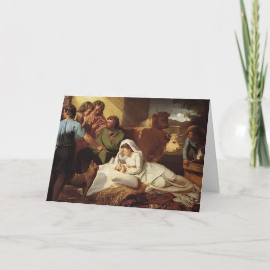 Cartes Pour Fêtes Annuelles John Singleton Copley - La Nativité (Devant)