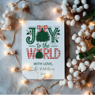 Cartes Pour Fêtes Annuelles Joie à Noël dans le Monde