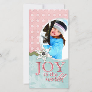 Cartes Pour Fêtes Annuelles Joie au monde