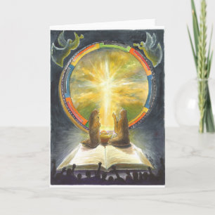 Cartes Pour Fêtes Annuelles Joie au monde ! 2015