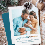 Cartes Pour Fêtes Annuelles Joie au monde de la typographie Montage Carré Phot<br><div class="desc">Carte photo de vacances a écrit avec "joie au monde .. souhaits chaleureux pour la plus belle période de l'année". Votre design unique est automatiquement créé à partir de votre photo, qui est affichée au format carré. Joy to the World est coloré avec votre photo, en créant différents regards selon...</div>