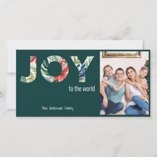 Cartes Pour Fêtes Annuelles Joie au Monde Moderne 1 Photo Noël