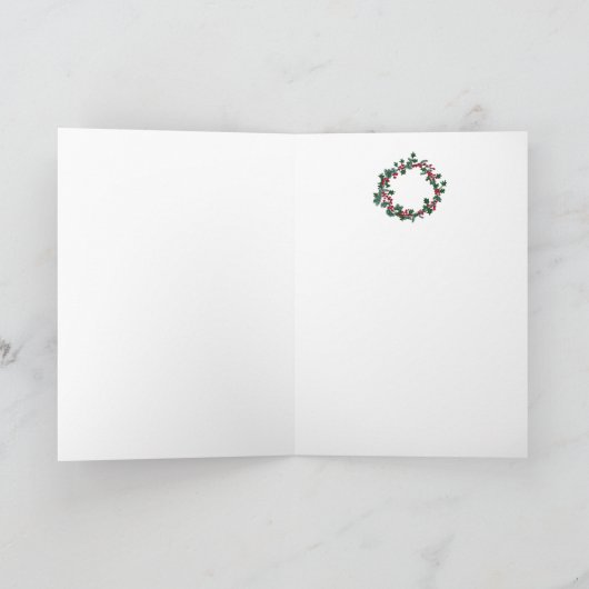 Cartes Pour Fêtes Annuelles Joie dans votre monde. Personnalisable (Intérieur)