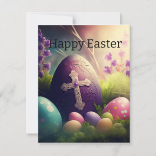 Cartes Pour Fêtes Annuelles Joie de la résurrection : Célébrer l'oeuf de Pâque