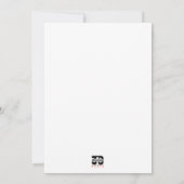 Cartes Pour Fêtes Annuelles Joie de mi-été (Dos)