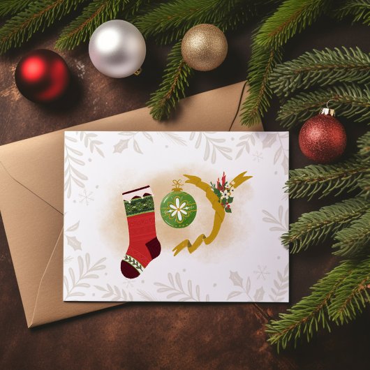 Cartes Pour Fêtes Annuelles Joie de Noël