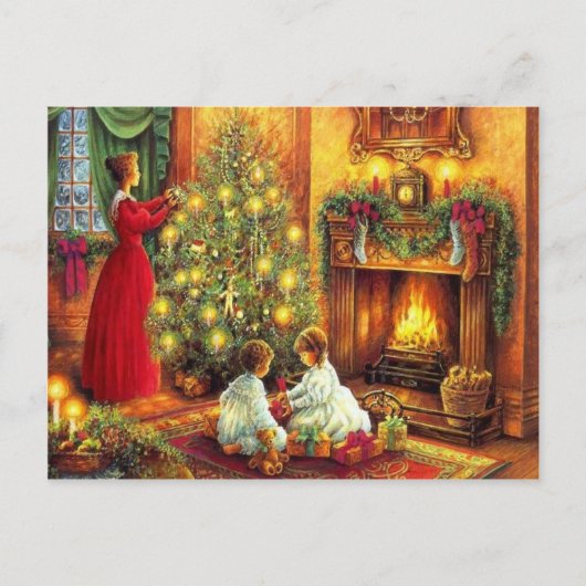 Cartes Pour Fêtes Annuelles Joie de Noël (Devant)