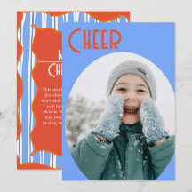 Joie de Noël Bleu Rétro