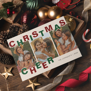 Cartes Pour Fêtes Annuelles Joie de Noël   Photo Noël 
