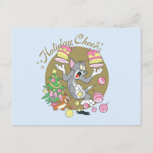 Cartes Pour Fêtes Annuelles Joie des Fêtes de Tom et Jerry