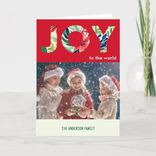 Cartes Pour Fêtes Annuelles Joie Festive Au Monde Joyeux Noël