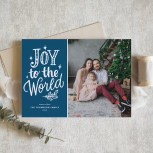 Cartes Pour Fêtes Annuelles Joie Verte Au Monde Noël Carol Photo Holid