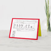 Cartes Pour Fêtes Annuelles Joke Funny Three Wise Men (Devant)