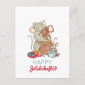 Cartes Pour Fêtes Annuelles Jolabokaflod Christmas Mice (Devant)