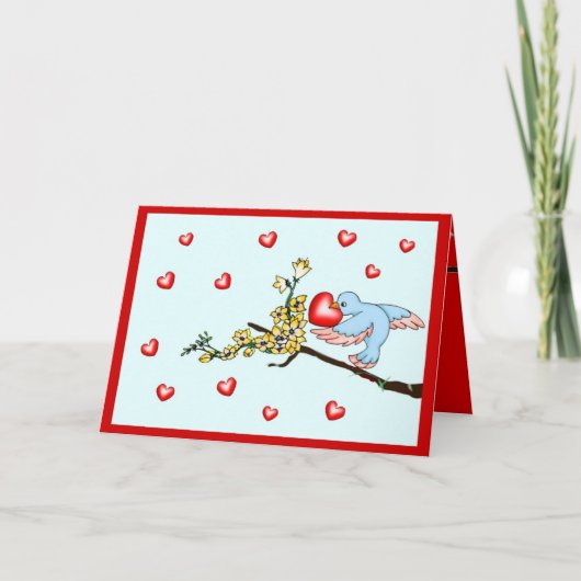 Cartes Pour Fêtes Annuelles Joli amour (Devant)