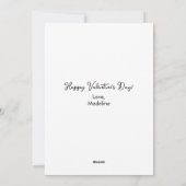 Cartes Pour Fêtes Annuelles Joli Chat Cœur Je T'Aime C'Est Tout Saint-Valentin (Dos)