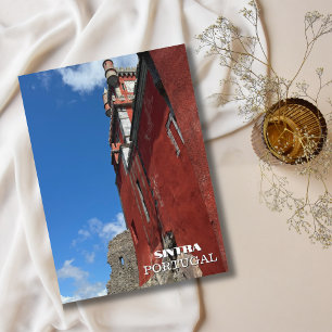 Cartes Pour Fêtes Annuelles Joli Château Sintra Portugal Photographie, Voyage