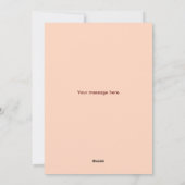 Cartes Pour Fêtes Annuelles Joli couple de danseuses illustrées Saint-Valentin (Dos)