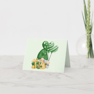 Cartes Pour Fêtes Annuelles Joli Gnome de la Saint-Patrick 