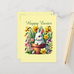 Cartes Pour Fêtes Annuelles Joli lapin de Pâques