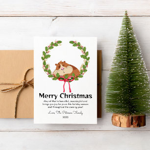 Cartes Pour Fêtes Annuelles Joli Noël pour l'amant des animaux de compagnie Co