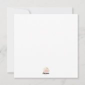 Cartes Pour Fêtes Annuelles Joli rose Noël Flamant rose d'hiver Oiseau (Dos)