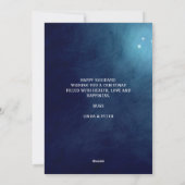 Cartes Pour Fêtes Annuelles Joli Snowmen Simple Couple Noël (Dos)