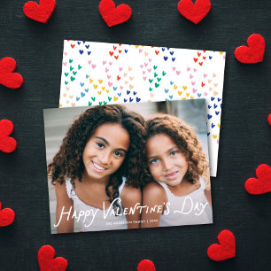 Cartes Pour Fêtes Annuelles Joli Type Amusant Joyuse Saint-Valentin Une Photo