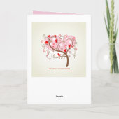 Cartes Pour Fêtes Annuelles Joli Valentines Jour Conception de texte (Dos)