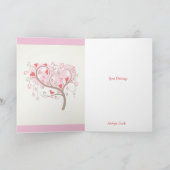 Cartes Pour Fêtes Annuelles Joli Valentines Jour Conception de texte (Intérieur)
