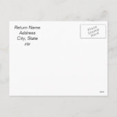 Cartes Pour Fêtes Annuelles Jolie chèvre de Noël (Dos)