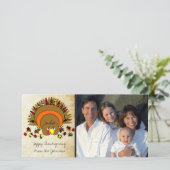 Cartes Pour Fêtes Annuelles Jolie couleur complète Turquie (Debout devant)