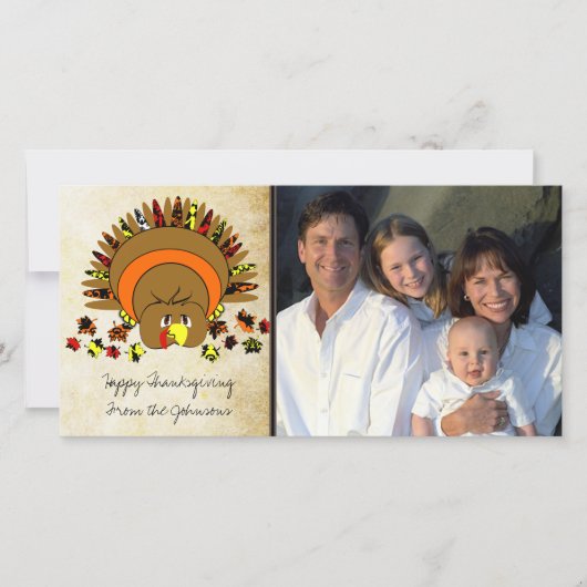 Cartes Pour Fêtes Annuelles Jolie couleur complète Turquie (Devant)