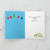 Cartes Pour Fêtes Annuelles Jolie Dalmatie Croire Père Noël Paws Noël (Intérieur)