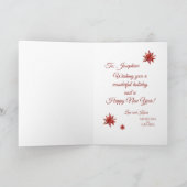 Cartes Pour Fêtes Annuelles Jolie licorne Noël (Intérieur)