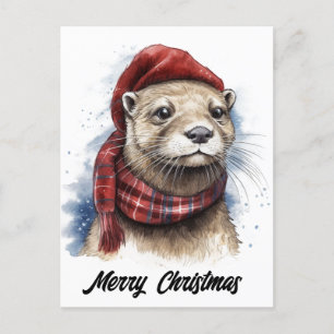 Cartes Pour Fêtes Annuelles Jolie Loupe de Noël adorable
