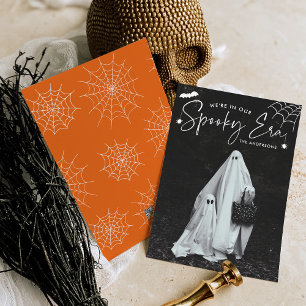 Cartes Pour Fêtes Annuelles Jolie Photo Halloween de l'ère Épouvantable