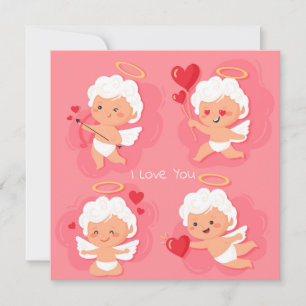 Cartes Pour Fêtes Annuelles Jolie Saint-Valentin