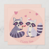 Cartes Pour Fêtes Annuelles Jolie Saint-Valentin (Devant / Derrière)