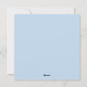 Cartes Pour Fêtes Annuelles Jolie Sloth (Dos)