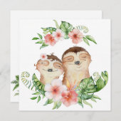 Cartes Pour Fêtes Annuelles Jolies fentes (Devant / Derrière)