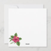 Cartes Pour Fêtes Annuelles Jolies fentes (Dos)