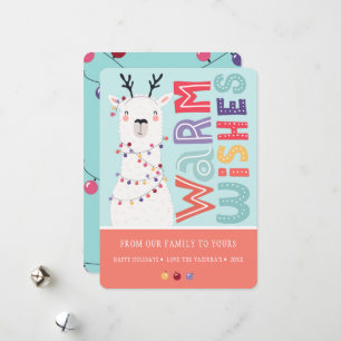 Cartes Pour Fêtes Annuelles Jolies guirlandes lumineuses de Noël modernes avec